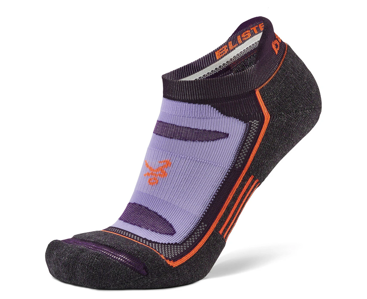 Balega Blister Resist No Show Drynamix Socks W11-13/M9.5-11.5 L Midnight Plum