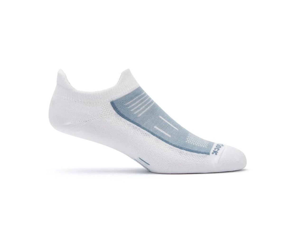 Wrightsock Endurance Double Tab White Unisex Outdoors Socks - White