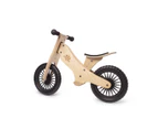 Kinderfeets 84cm Wood Balance/Training Bike Kids Fun Ride-On Toys Natural 2y+