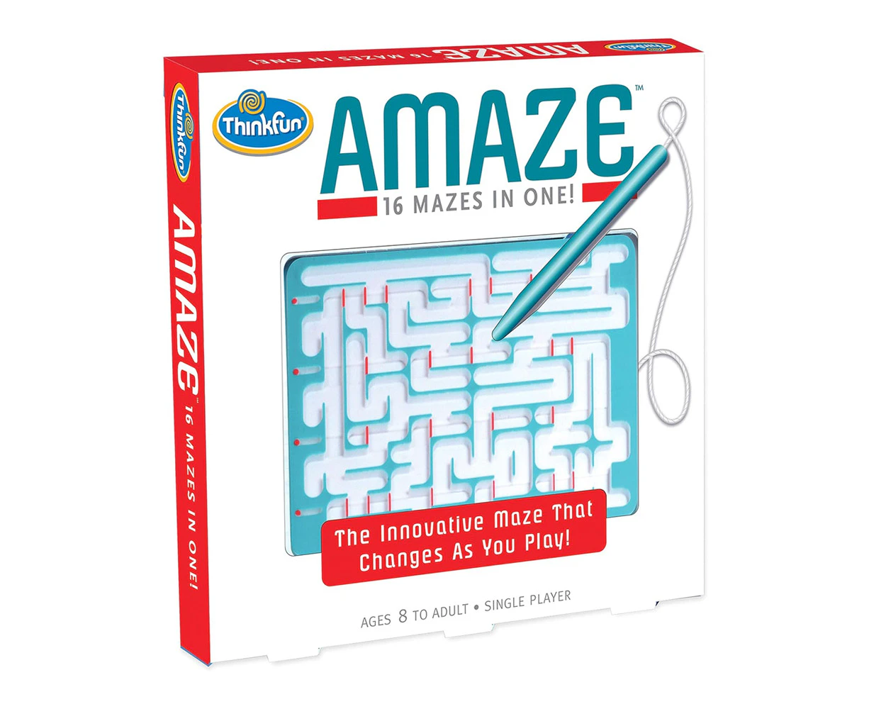 ThinkFun Amaze Maze Tracing Game Toy w/ Stylus Fun Play Kids/Children 8y+