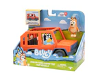 2pc Bluey S11 Heeler Family Road Trip 4WD Vehicle & Mum Figure Kids Toy Set 3y+