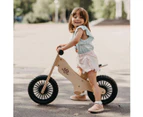 Kinderfeets 84cm Wood Balance/Training Bike Kids Fun Ride-On Toys Natural 2y+