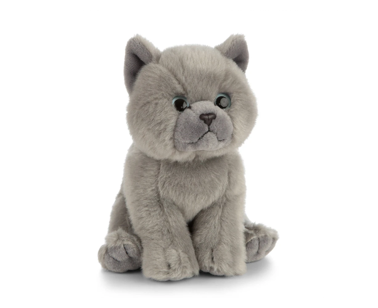 Living Nature British Grey Shorthair Kitten 16cm Toys Baby/Infant/Children 0m+