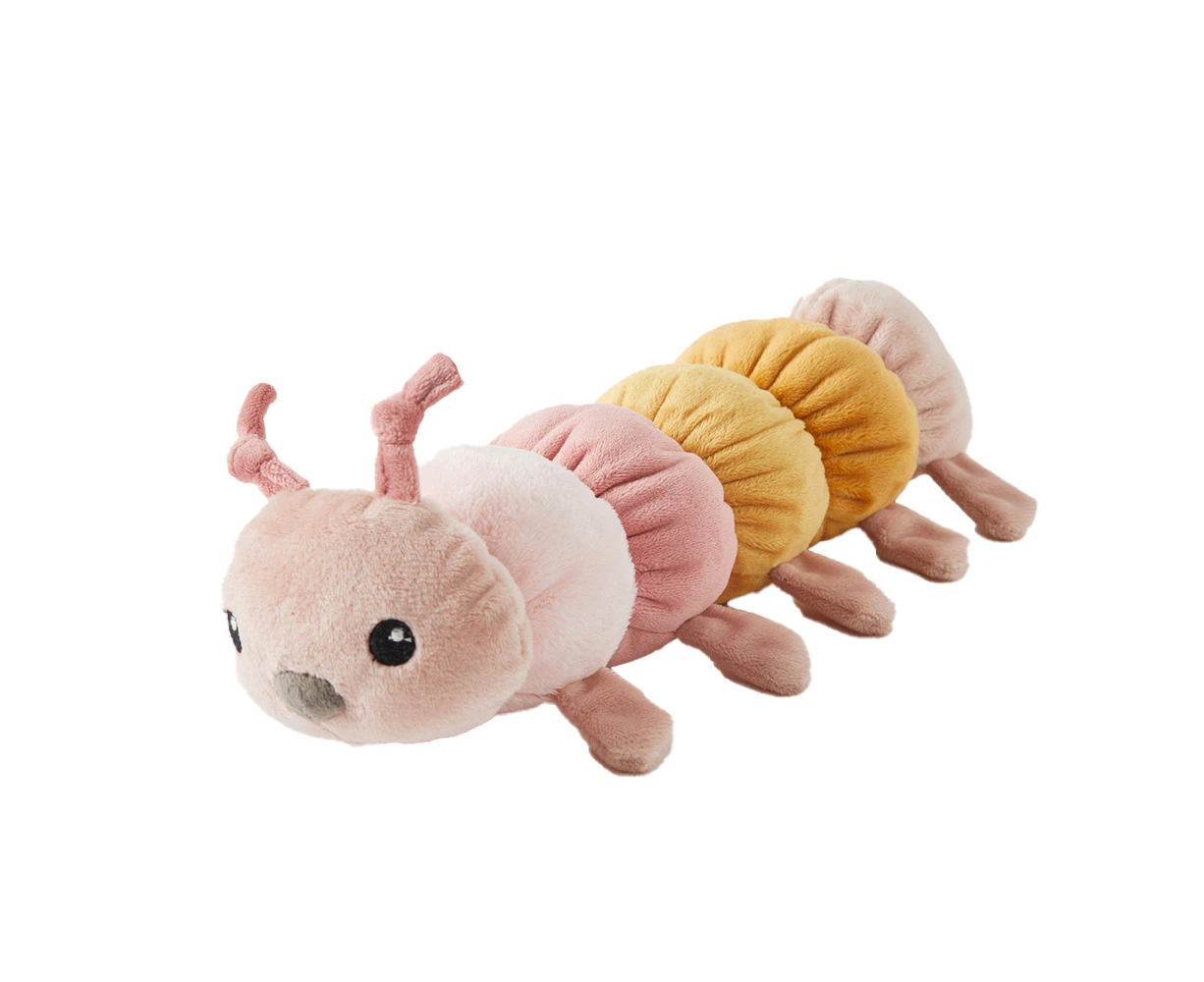 Jiggle & Giggle Charlie The Caterpillar Sensory Baby/Newborn Rattle 30cm 0+