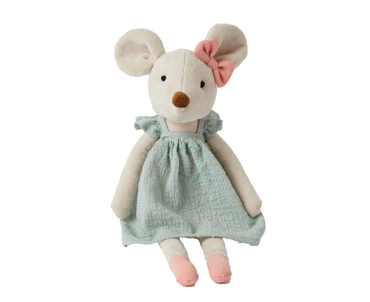 Jiggle & Giggle Myrtle Mouse Kids/Children Play Toy Soft Stuffed Plush 45cm 0+