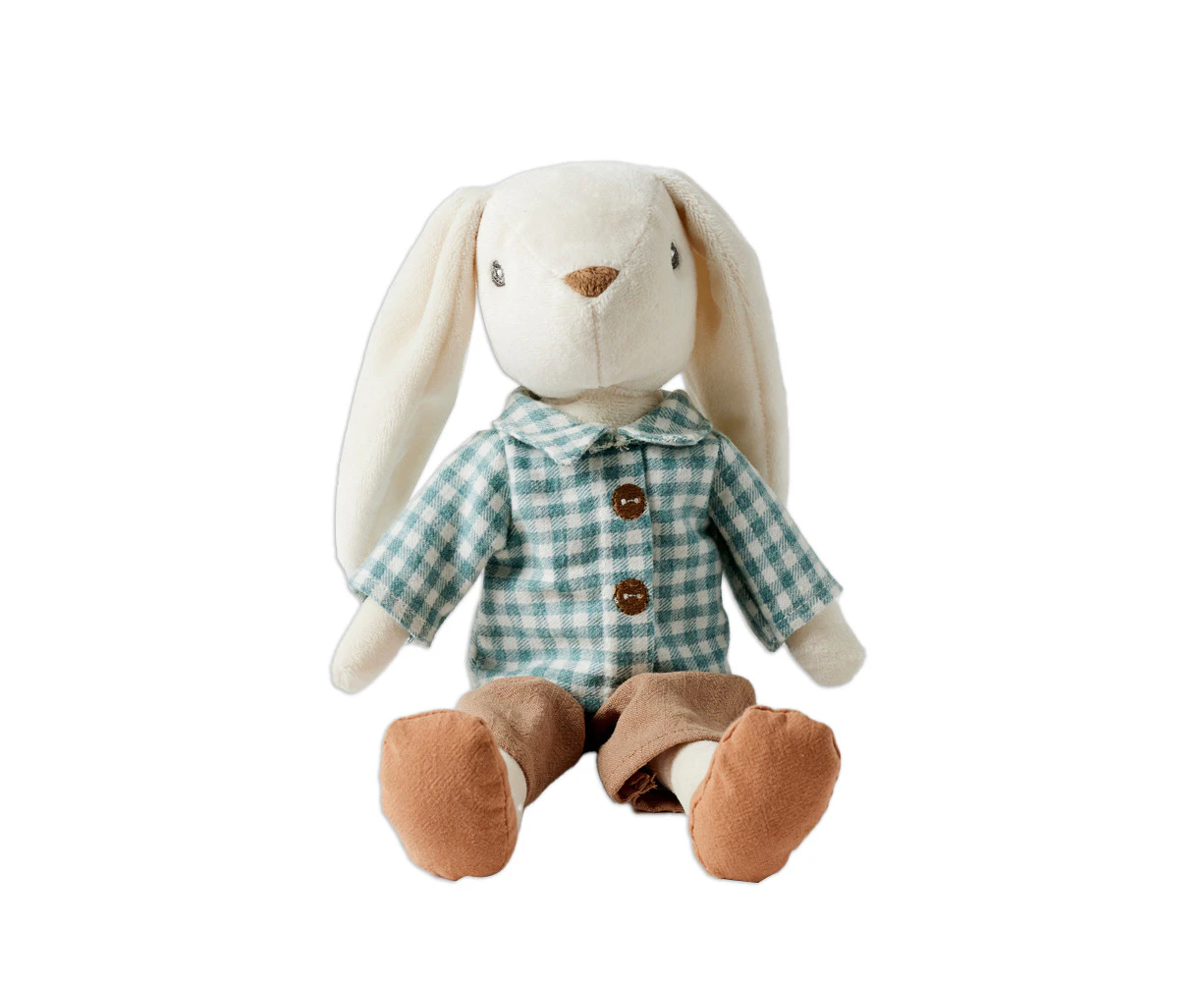 Jiggle & Giggle Polyester 34cm Huey The Bunny Kids/Infant Soft Plush Toy 0m+