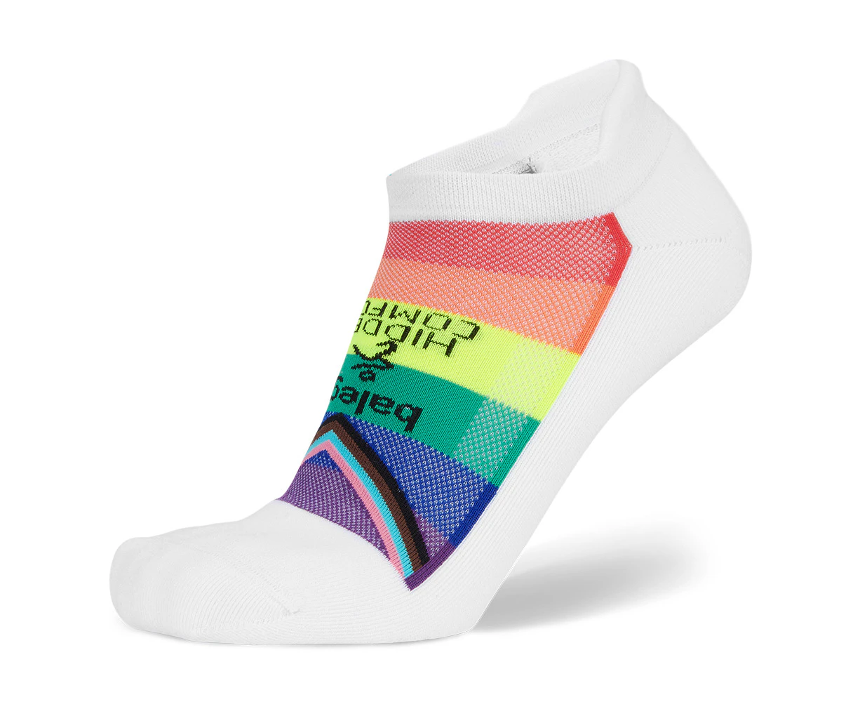 Balega Pride Flag Hidden Drynamix No Show Tab Socks - Multicoloured;