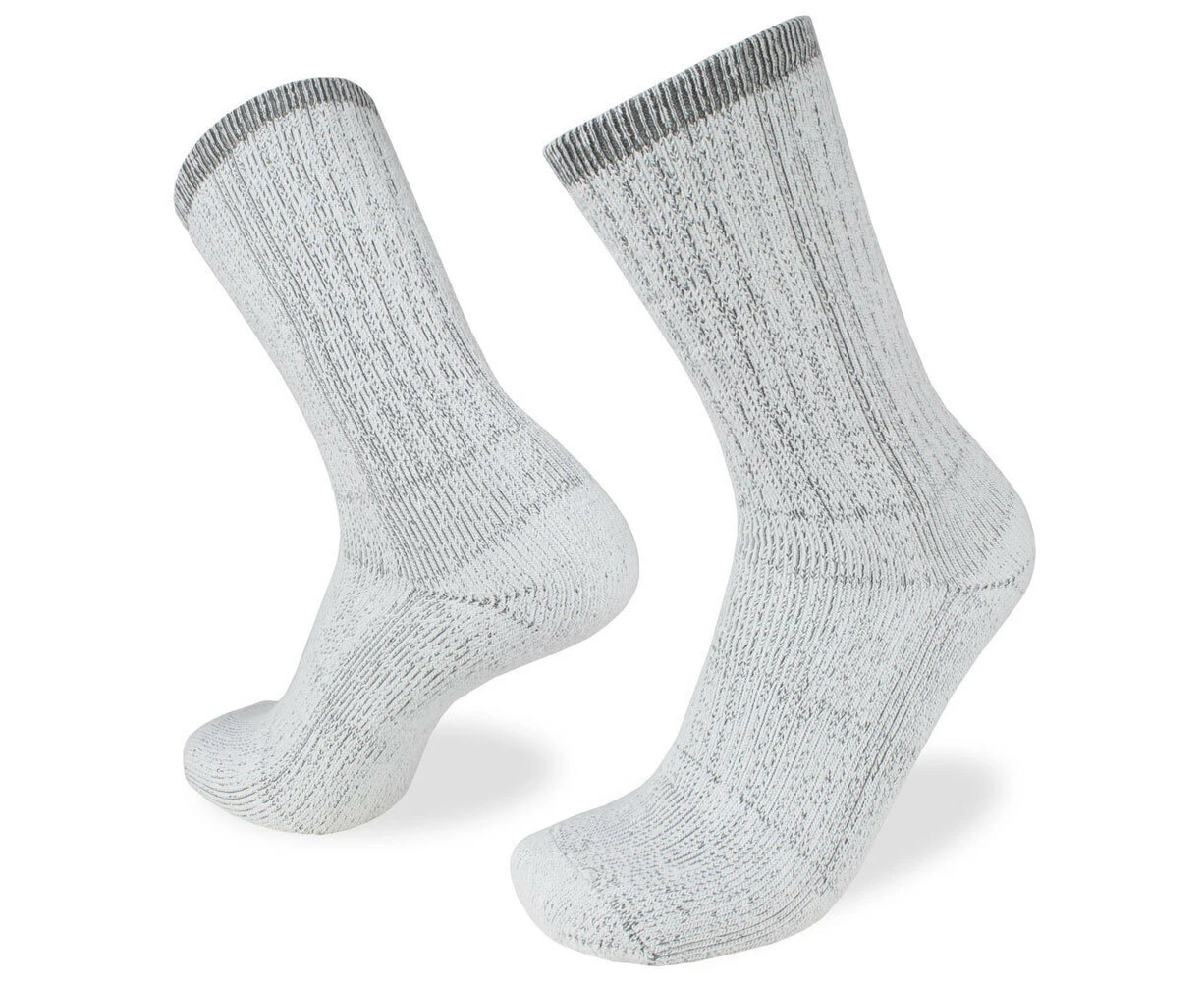 Wilderness Wear Unisex Mens Coolmax Outdoor Hiker/Hiking Socks 3/4 Grey - Grey