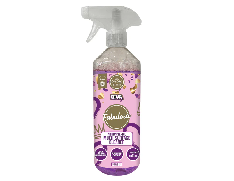 Fabulosa Multipurpose Antibacterial Cleaning Spray Diva 500mL