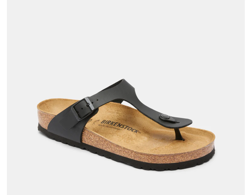 Birkenstock Unisex Gizeh Narrow Fit Sandals - Black