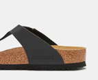 Birkenstock Unisex Gizeh Narrow Fit Sandals - Black