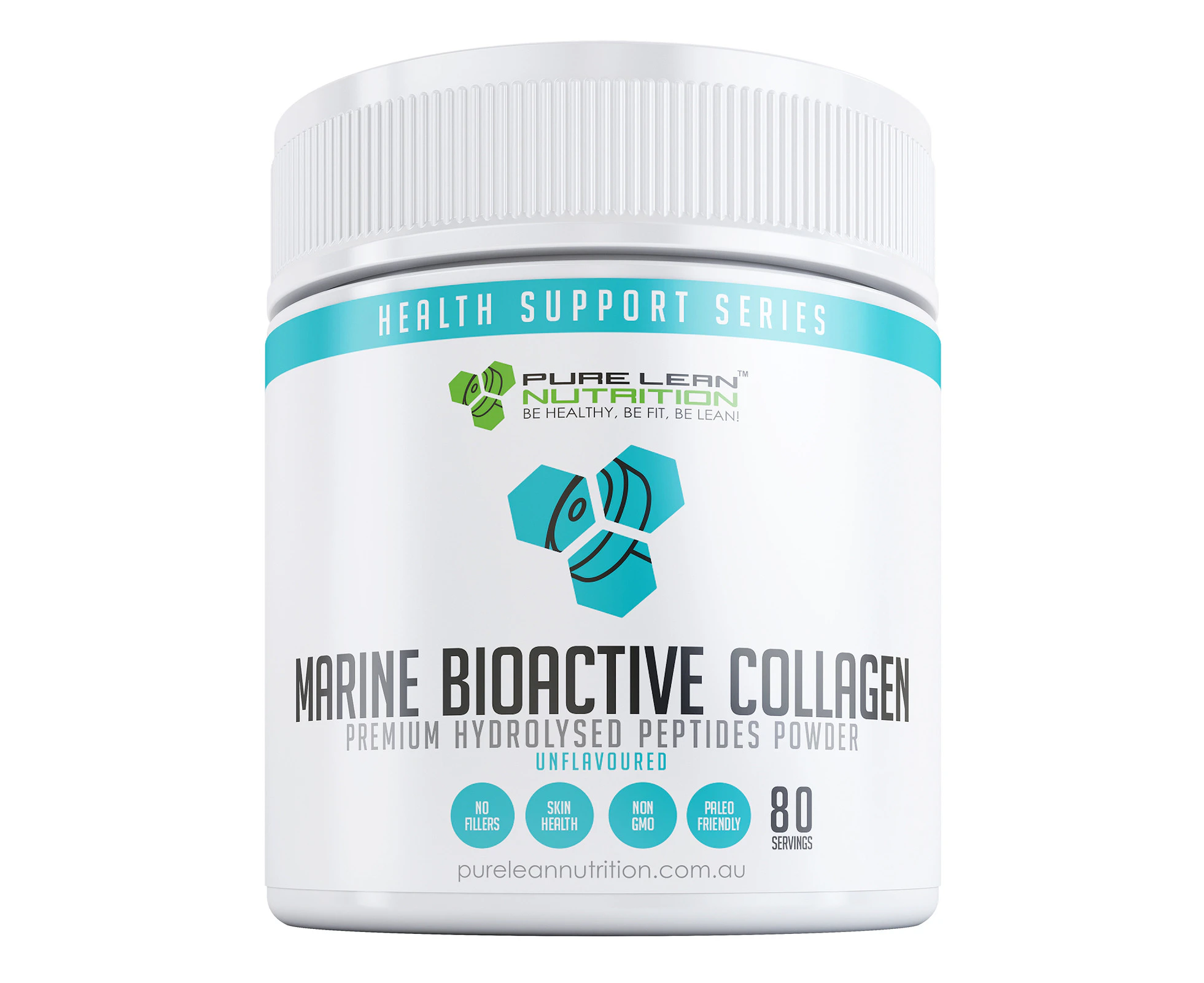 Marine Collagen Bioactive Peptides Powder Beauty Glow for Skin Nails