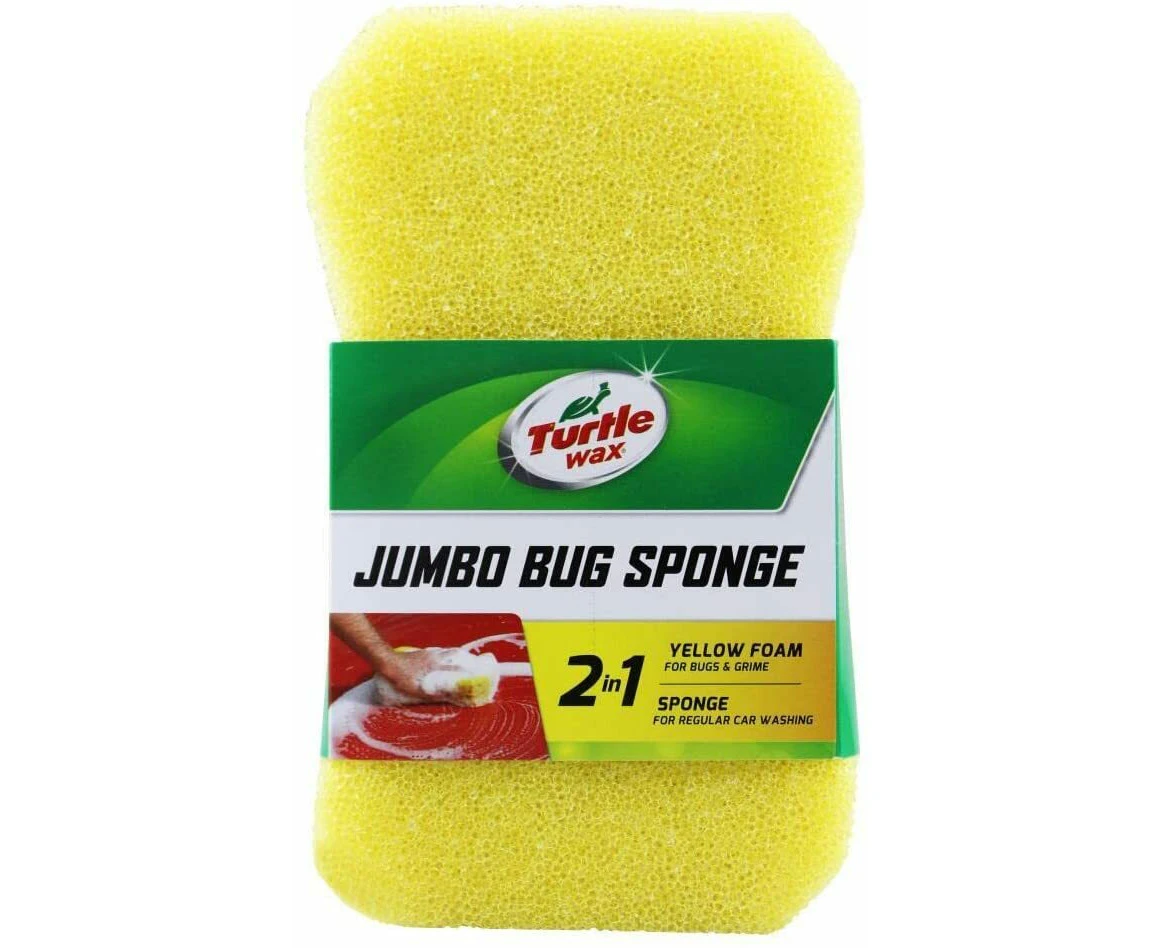 Turtle Wax 2 In 1 Jumbo Bug Sponge