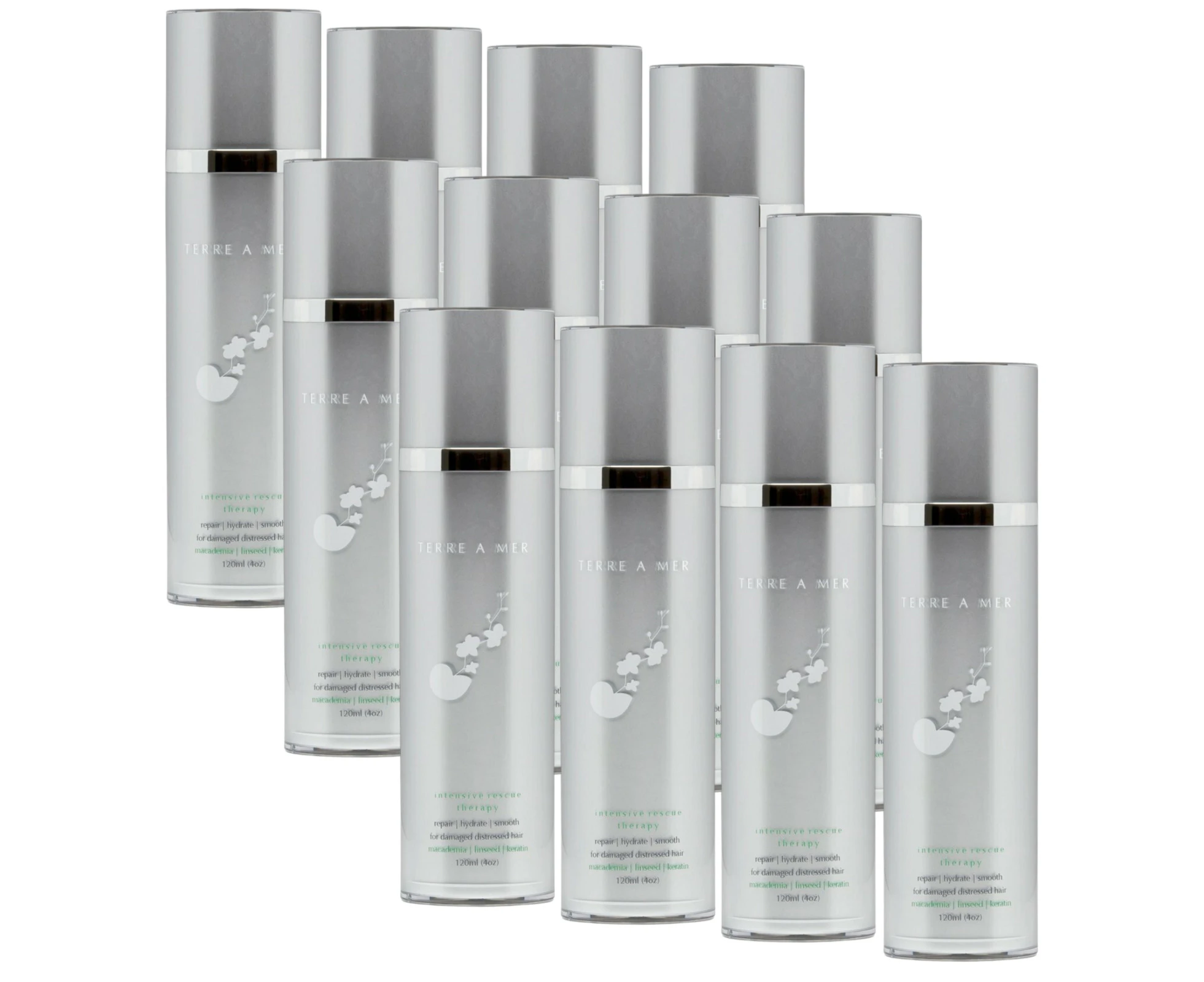 12x TERRE A MER Intensive Keratin Hair Hydrator Dual-Repair Treatment Rescue Therapy