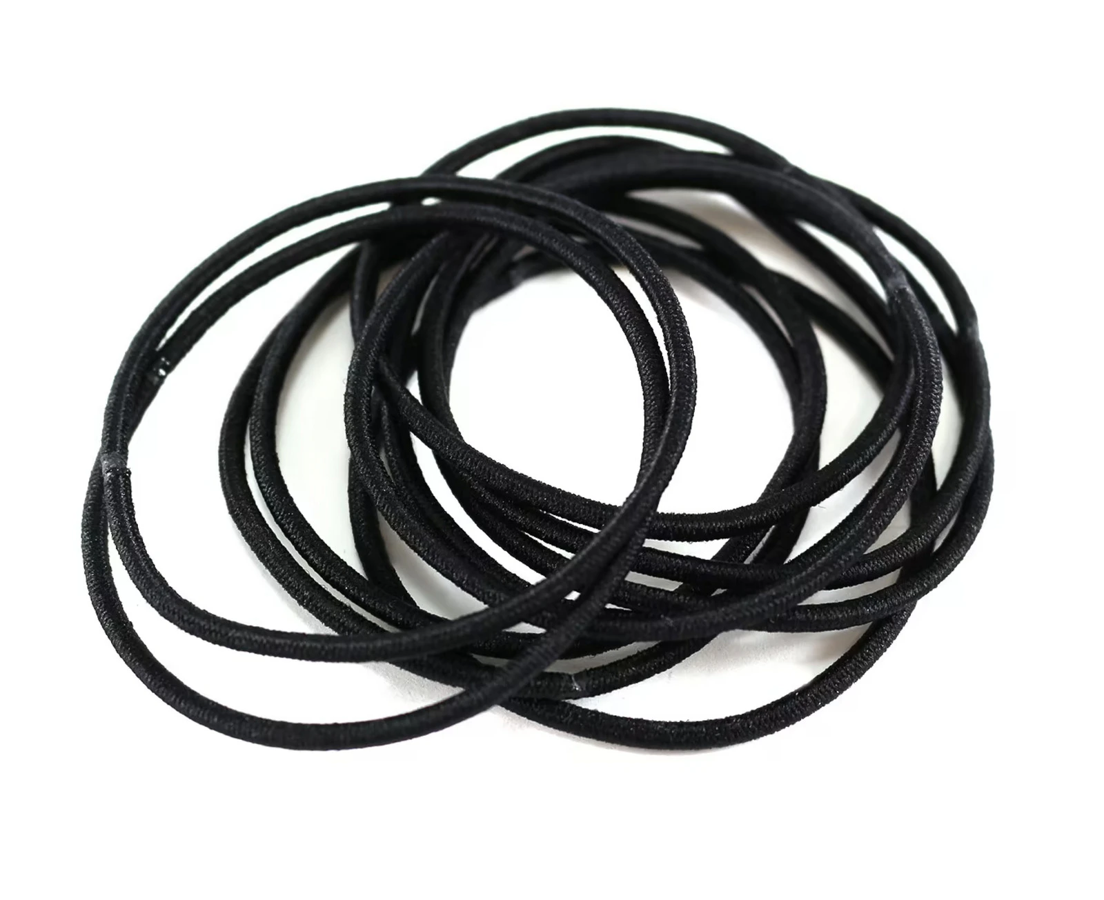 Indulge Hair Ties Elastic Band In Display Box - 1 Box of 15 bands