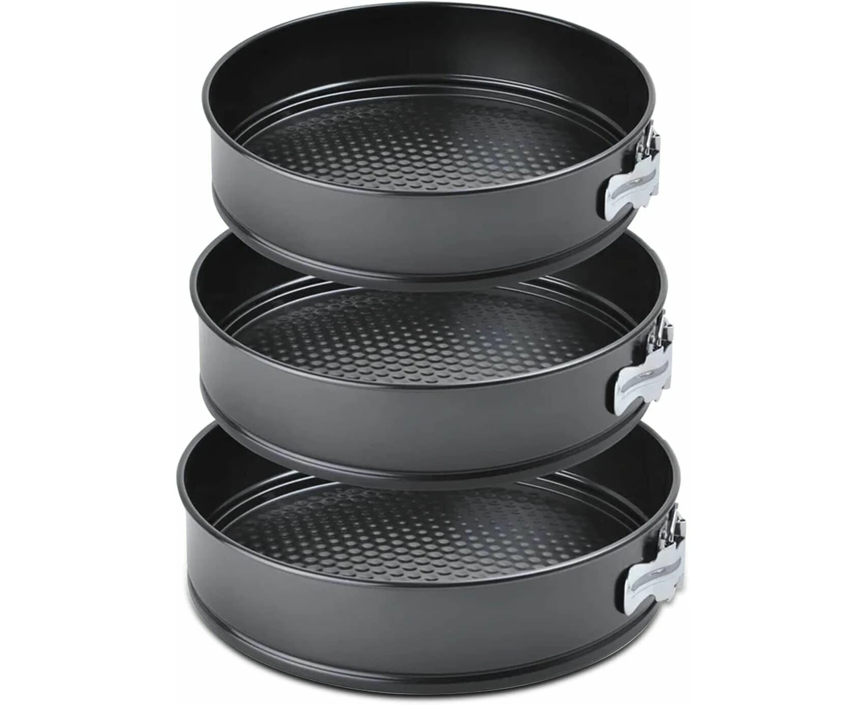 3pcs Cake Mould Set Bottom Bakeware Kit