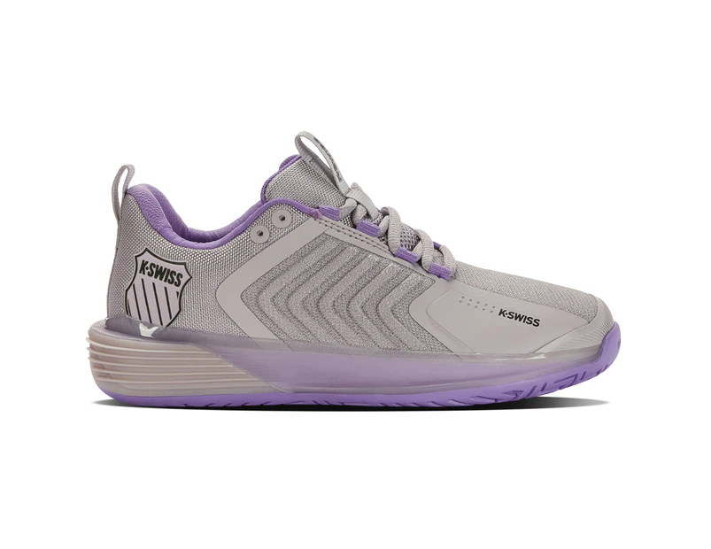 K Swiss Ultrashot 3 Women Tennis Shoes  - Rain/Purple/Moonless - 9.5