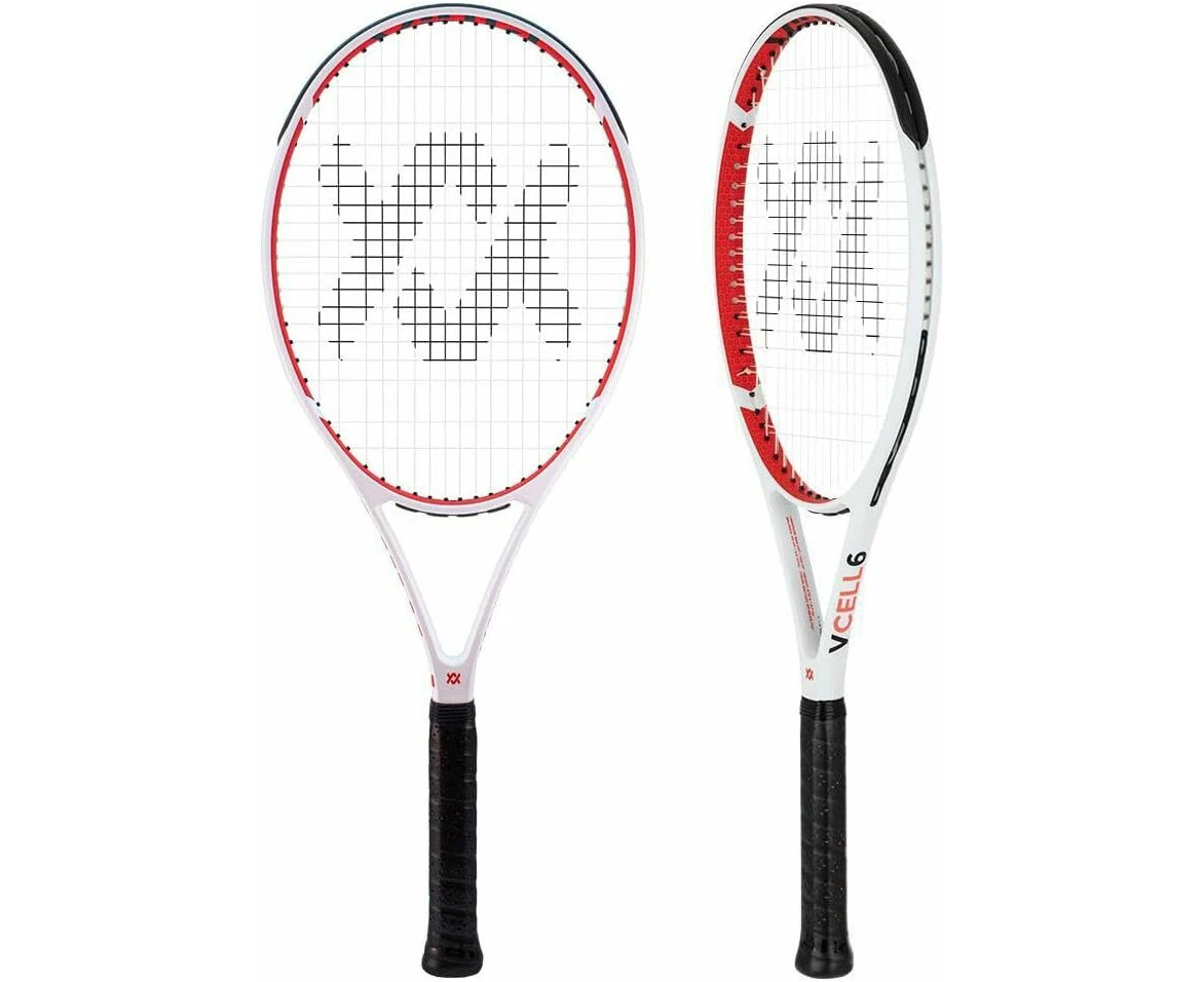 VOLKL V-CELL 6 Tennis Racquet - Fully Strung Racket & Free Dampener