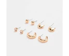 Target Mini Hoop and Stud Earrings Pack