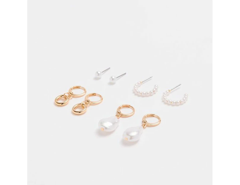 Target Pearl Mixed Pack Earrings