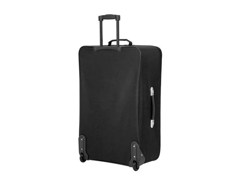 72cm 2 Wheels Basic Soft Case, Black - Anko