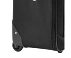 72cm 2 Wheels Basic Soft Case, Black - Anko