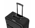 72cm 2 Wheels Basic Soft Case, Black - Anko