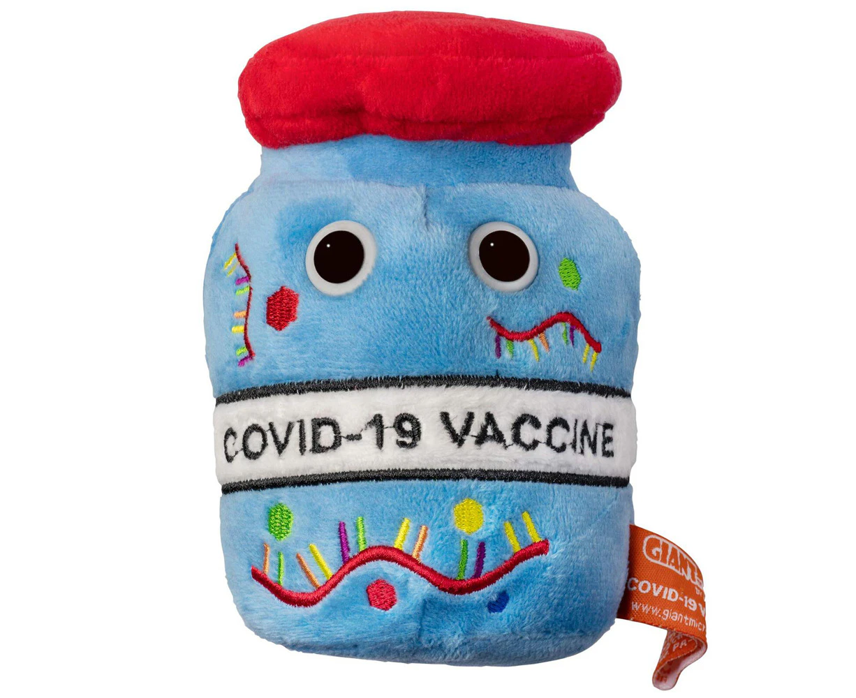 Giant Microbes Covid-19 Vaccine Human Biology Soft Plush Cuddle Stuffed Toy