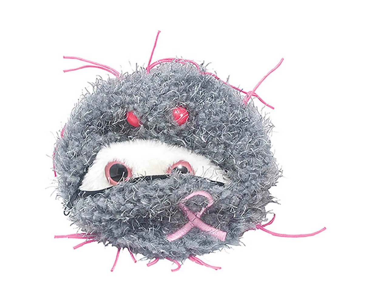 Giant Microbe Breast Cancer Human Biology Soft Plush Cuddle Stuffed Toy