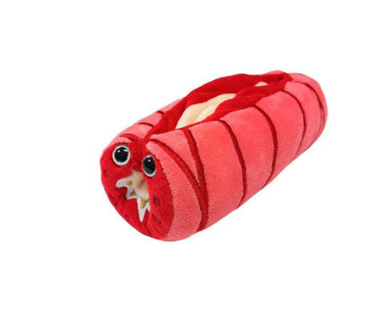 Giant Microbes Inflamed Asthma Human Biology Plush Cuddle Stuffed Toy Red