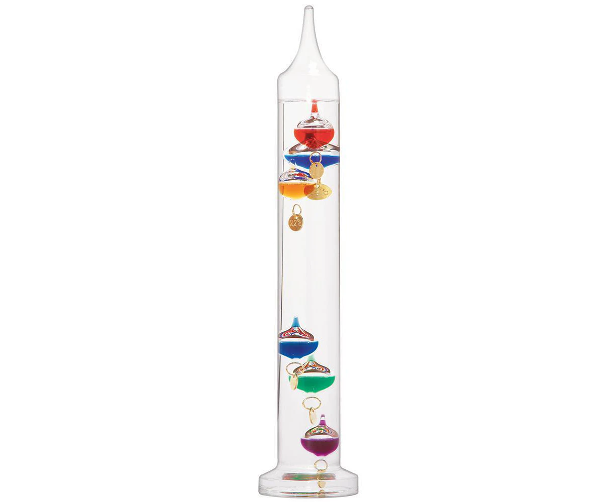 Geek Culture Heebie Jeebies Galileo Thermometer Educational Science Toy 28cm 8y+