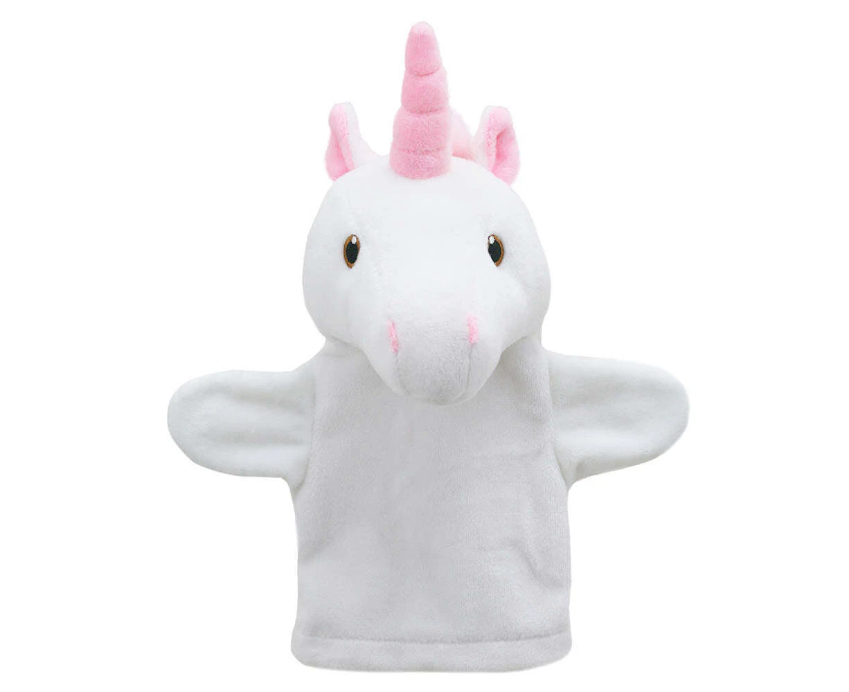 The Puppet Company Unicorn My First Puppets 31cm Hand Play Toy White Kids0m+