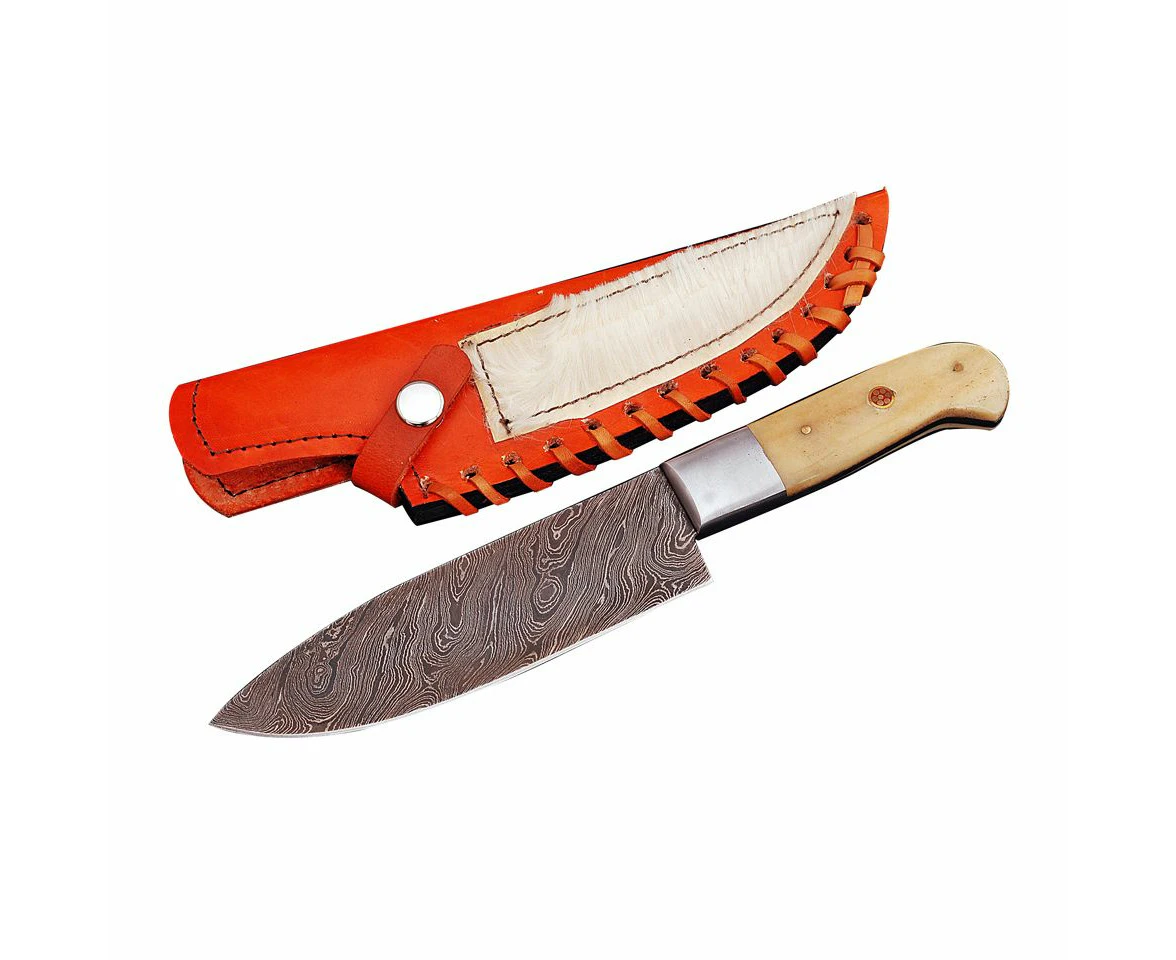 Handmade Damascus Chef Knife AMK017 Meat Professional Kitchen Knives Vegetable Slicing Knife