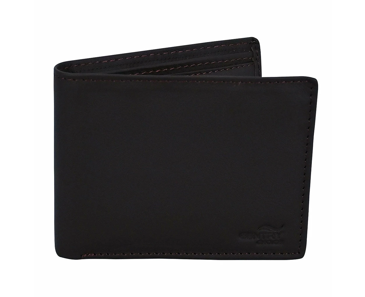 Luxury Leather Wallet Dark Dilemma Brown