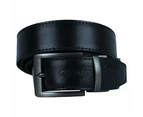 Double Side Adjustable Leather Belt Vogue Black Brown