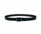 Double Side Adjustable Leather Belt Vogue Black Brown