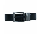 Double Side Adjustable Leather Belt Vogue Black Brown