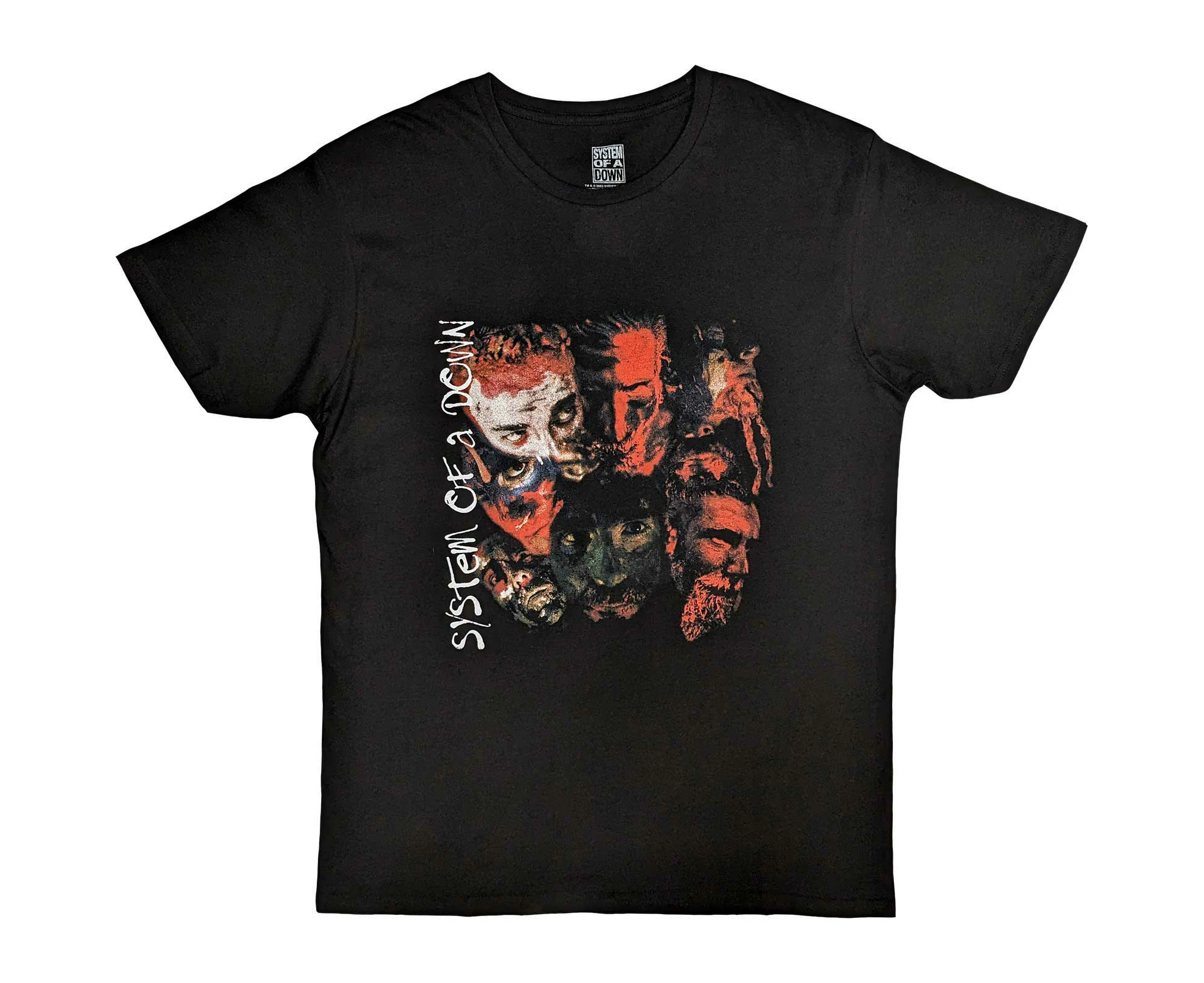 System Of A Down | Official Band T-Shirt | Painted Faces