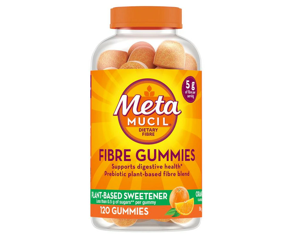 Metamucil Fibre Gummies 120 Pack