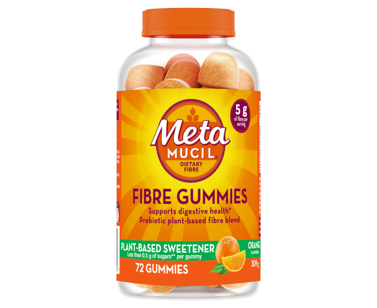 Metamucil Fibre Gummies 72 Pack