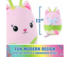 Gabby's Dollhouse 12-inch Gabby Trend Plush Kitty Fairy