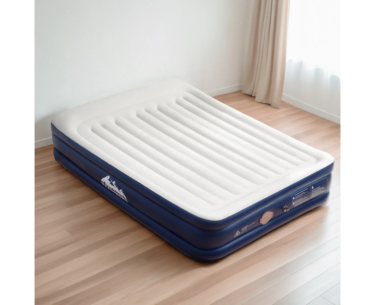 Weisshorn Air Mattress Double Inflatable Bed 46cm Air bed