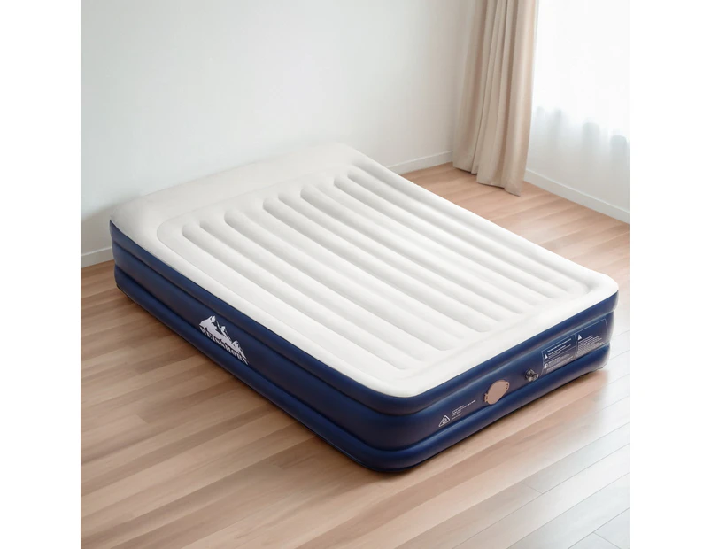 Weisshorn Air Mattress Double Inflatable Bed 46cm Air bed