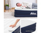 Weisshorn Air Mattress Double Inflatable Bed 46cm Air bed