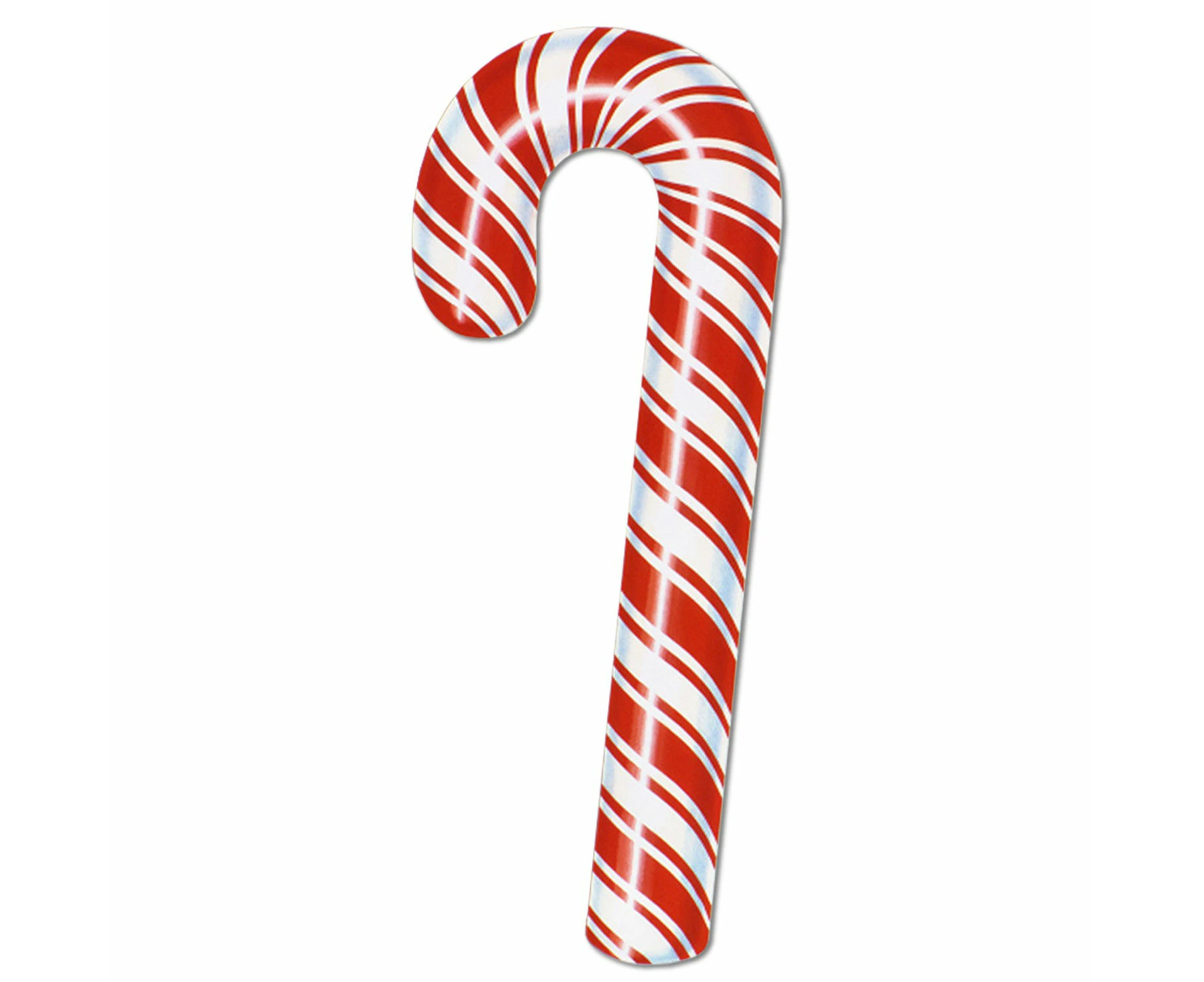 Candy Cane Cardboard Cutout