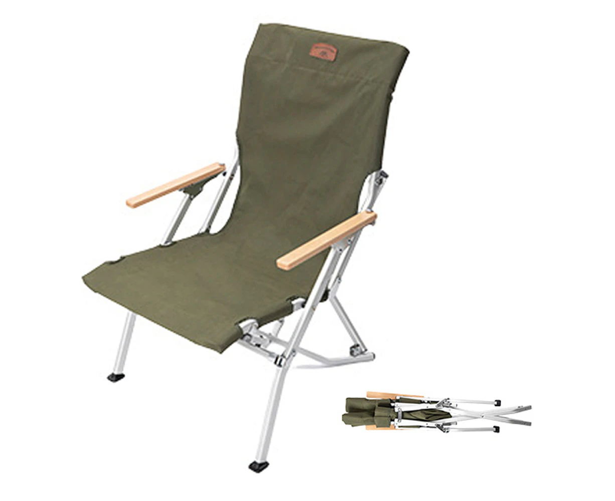 Outdoor Camping Folding Chair Hiking Fishing Oxford Cloth Chair Portable Chair with Backrest Garden Rest Chair Leisure Backrest Chair