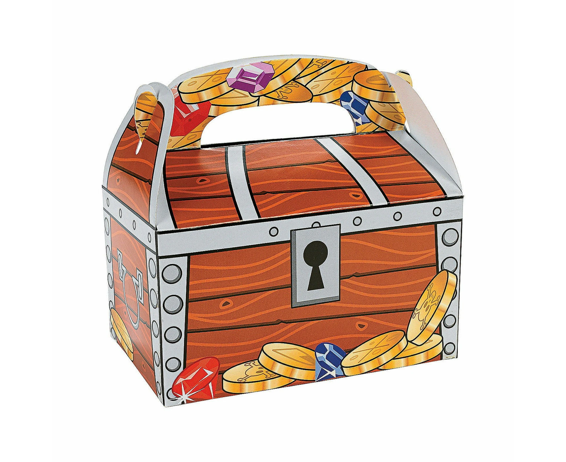 Pirate Chest Lolly/Treat Boxes (Pack of 12)