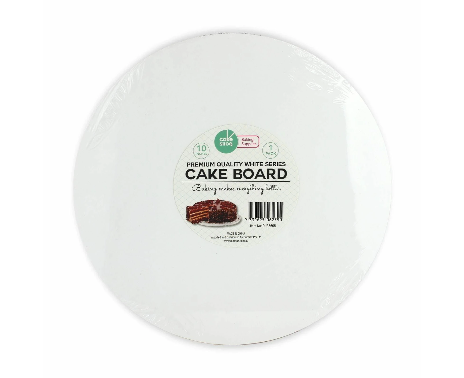 Round White Cake Board 25cm