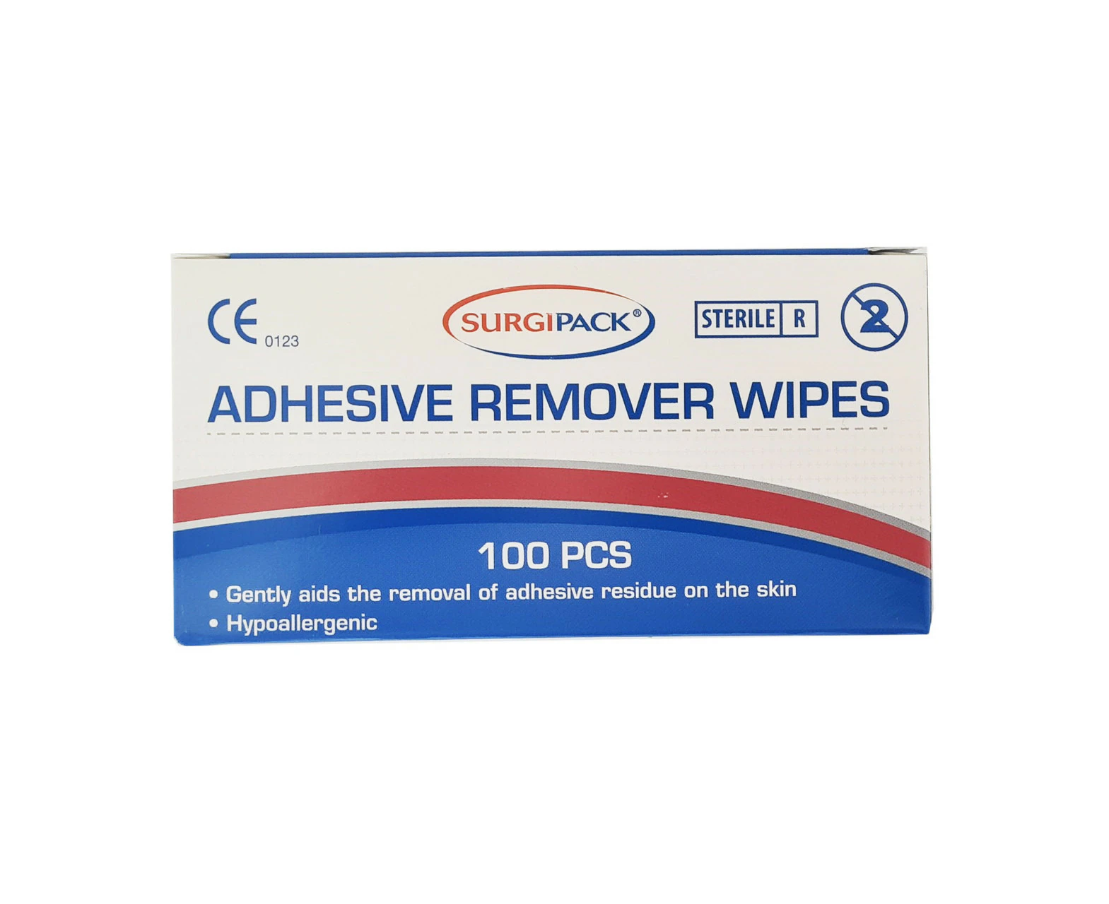 SurgiPack Adhesive Remover Wipes 100