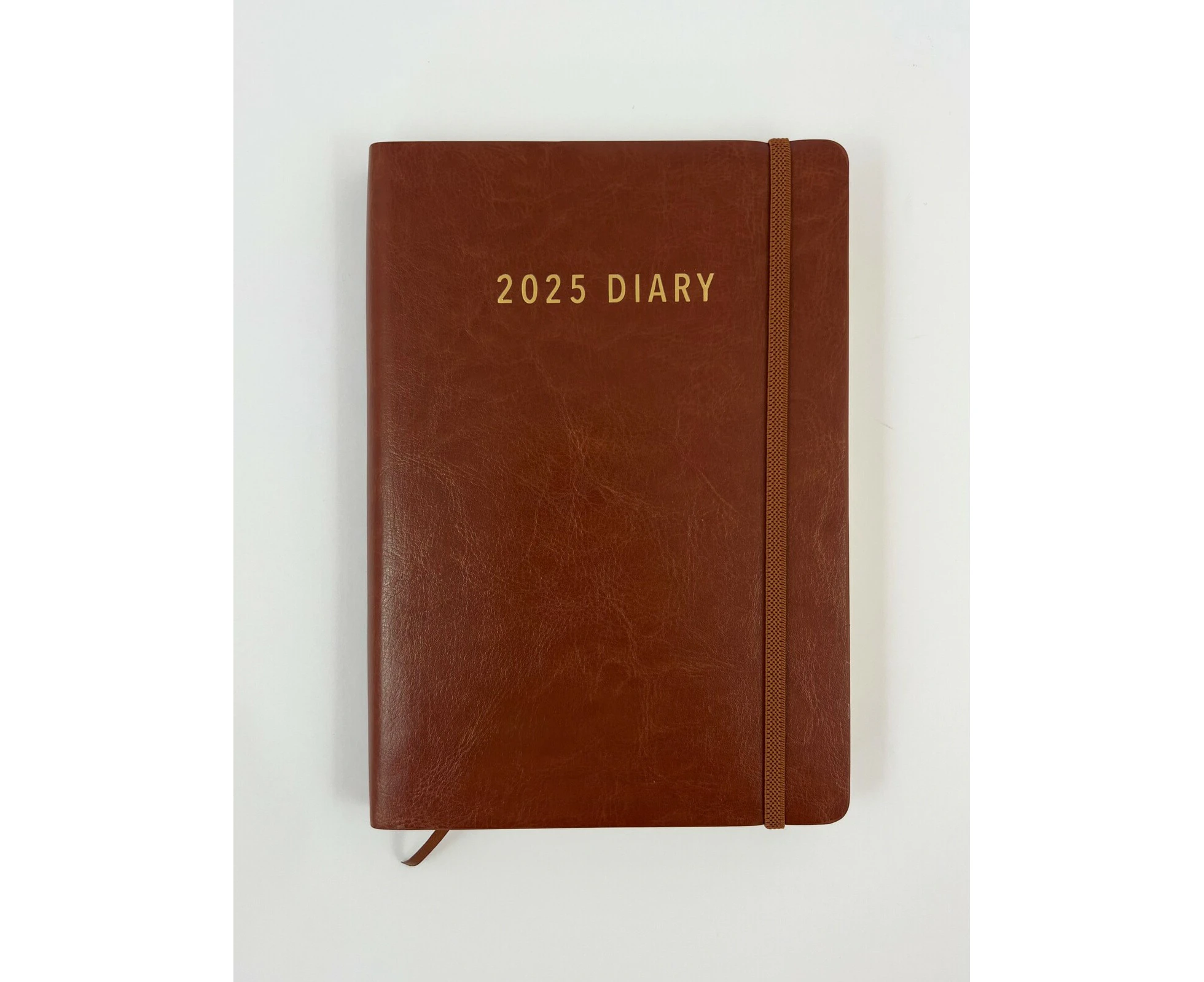 2025 Diary Contempo A5 Day to Page Tan, Ozcorp D835